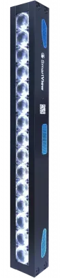 Výkonné UV světlo 330x22mm ultrafialová 385nm 24° IP50 M8/4-pin strobe, trimmer
