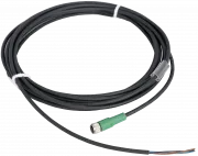 Cable M8 4pin, straight, 5m PUR