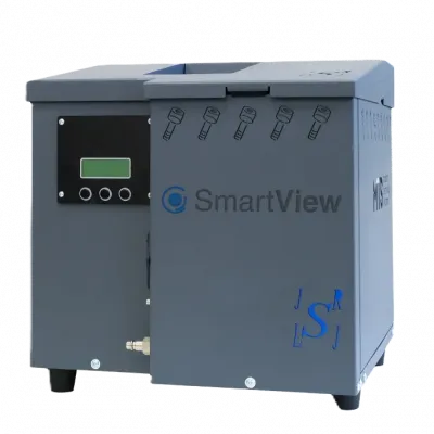 Vibrating feeder 1,1l for srews and components, including control unit and pneumatic valve