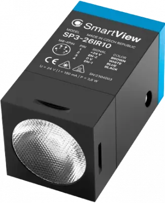 Spot Light 26mm 18° ultraviolet 405nm M8/4-pin strobe, trimmer